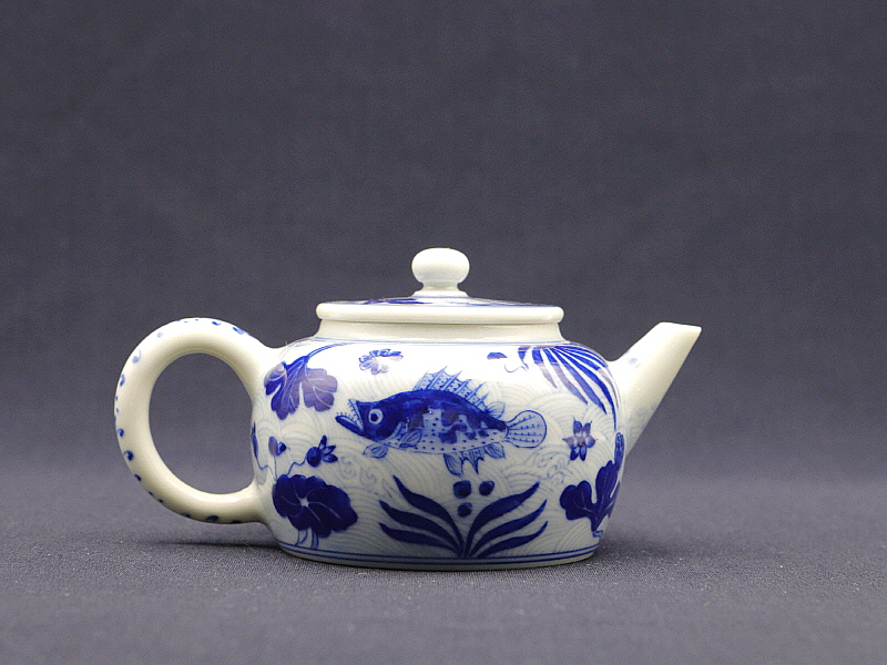 12. 청화 어초문