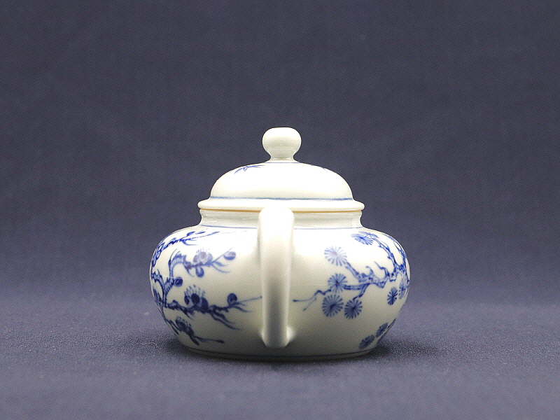 19. 청화 한삼우도문