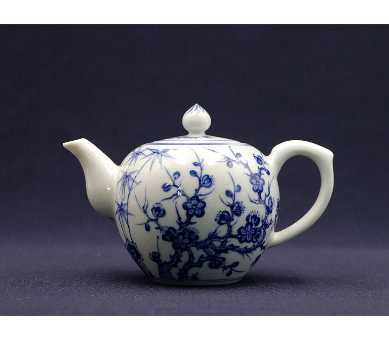 53. 청화 한삼우도문