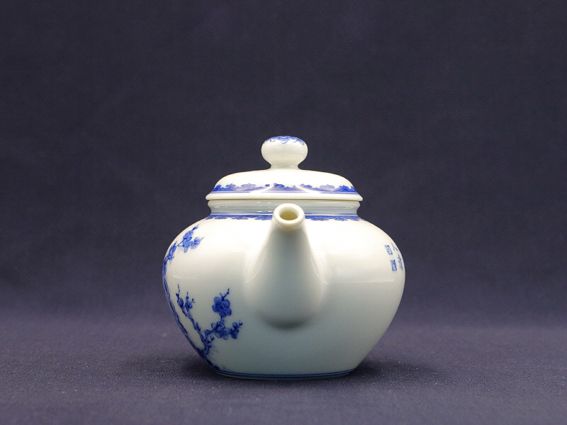 71. 청화 고매문