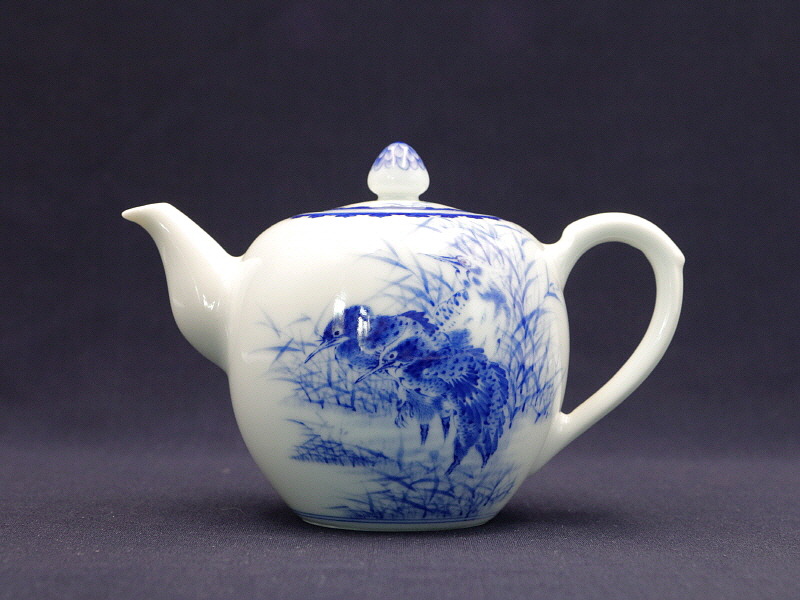 80. 청화 로사숙우도문