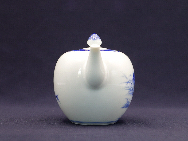 80. 청화 로사숙우도문