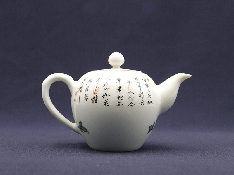 32. 분채 목단문