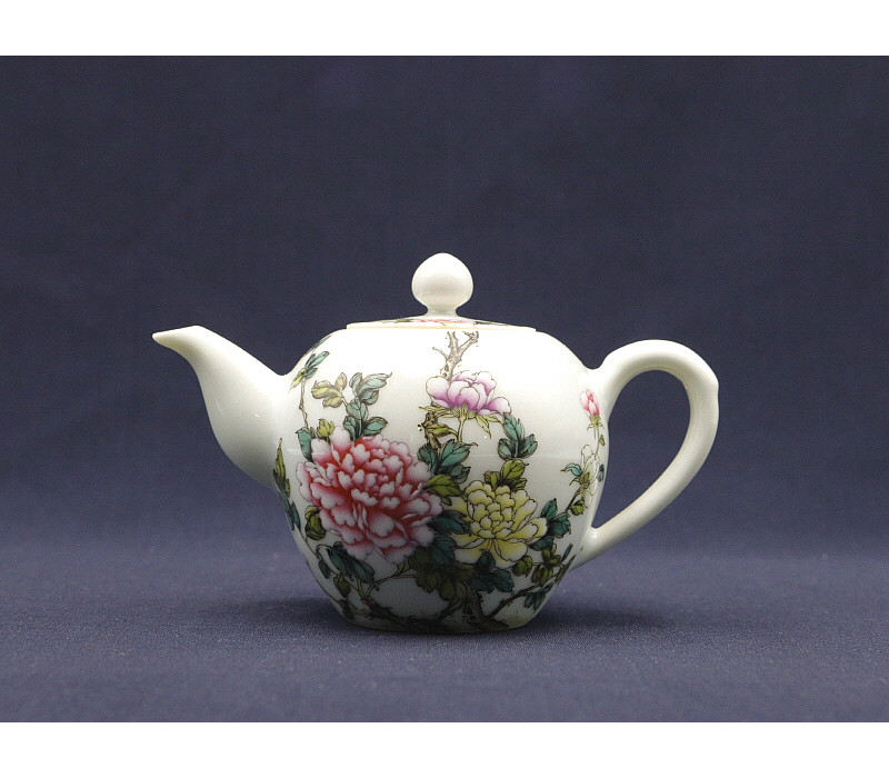 32. 분채 목단문