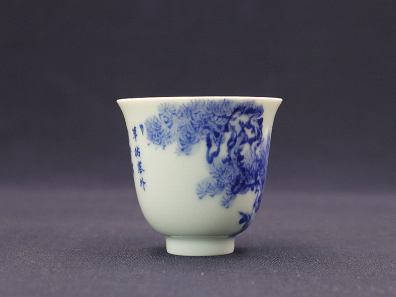 1. 청화 웅응도문