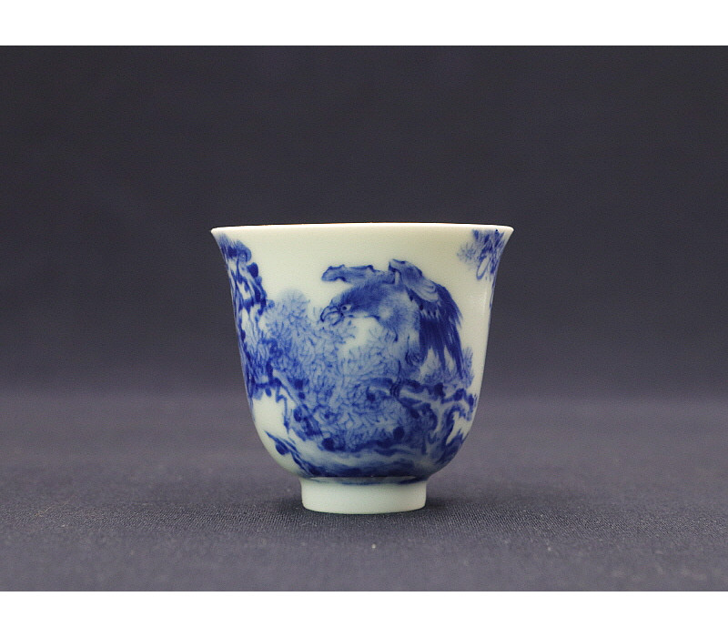 1. 청화 웅응도문