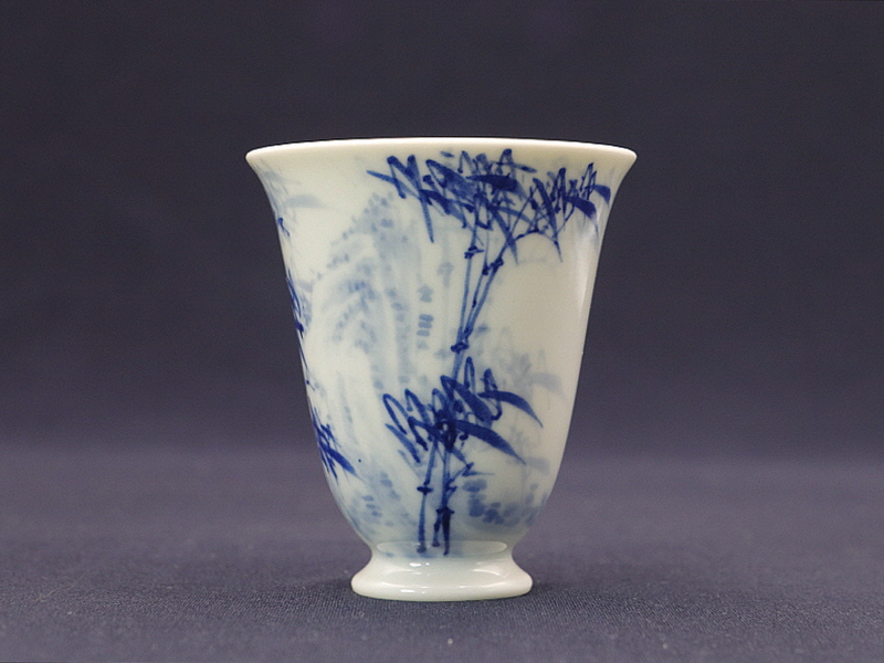 9. 청화 청죽문문향배문