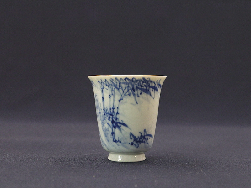 10. 청화 청죽문