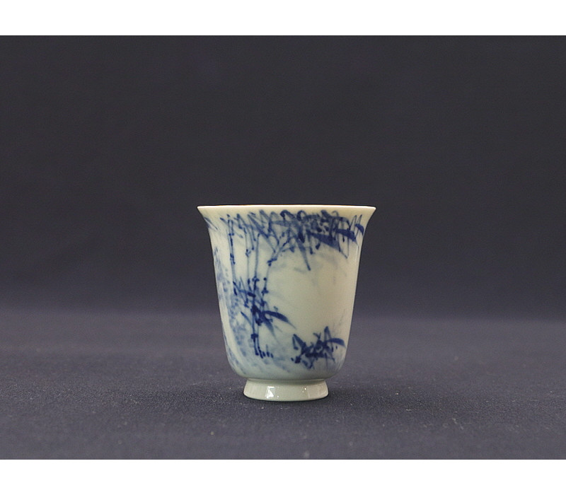 10. 청화 청죽문