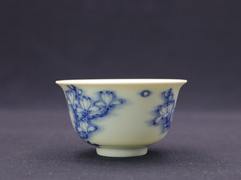 27. 청화 옥란야문