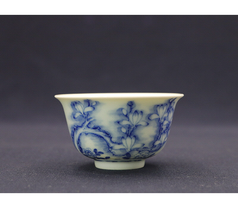 27. 청화 옥란야문