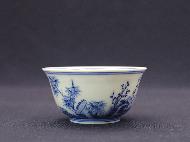 33. 청화 매석죽내한강독조문