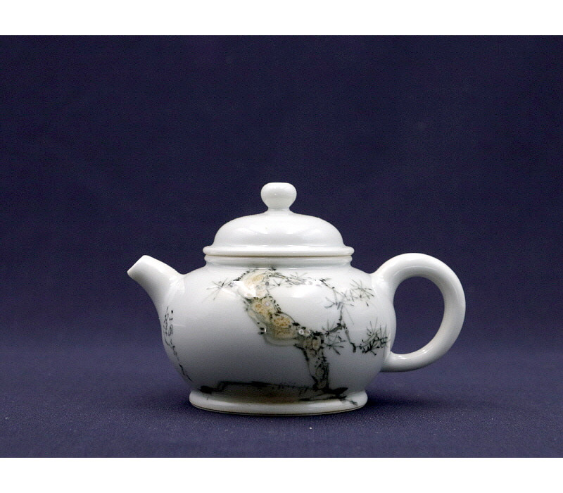 32. 청화유리홍 락은문