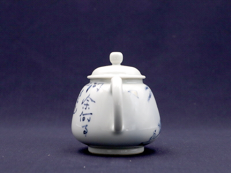 55. 청화유리홍 독락당문