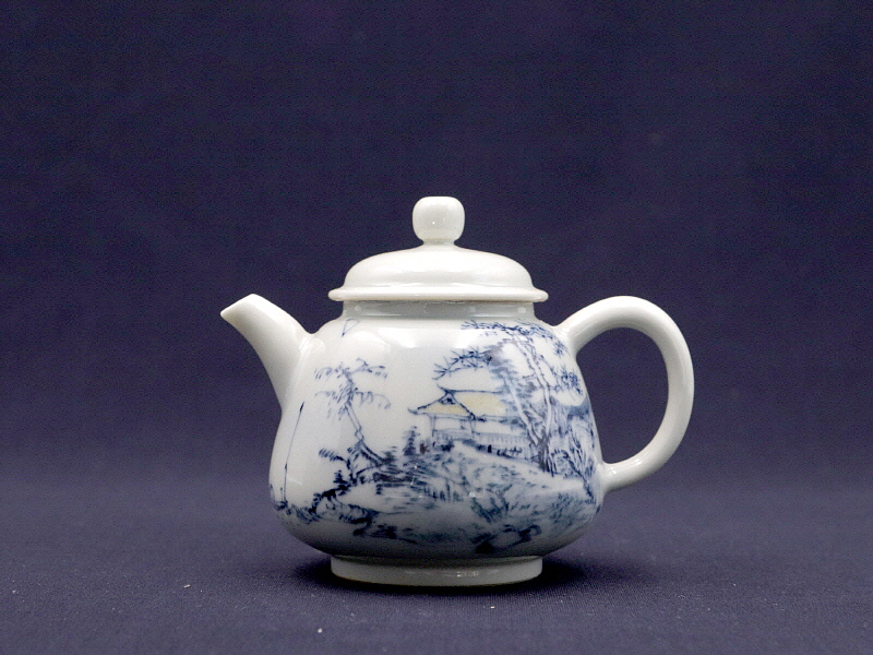 58. 청화유리홍 독락당문