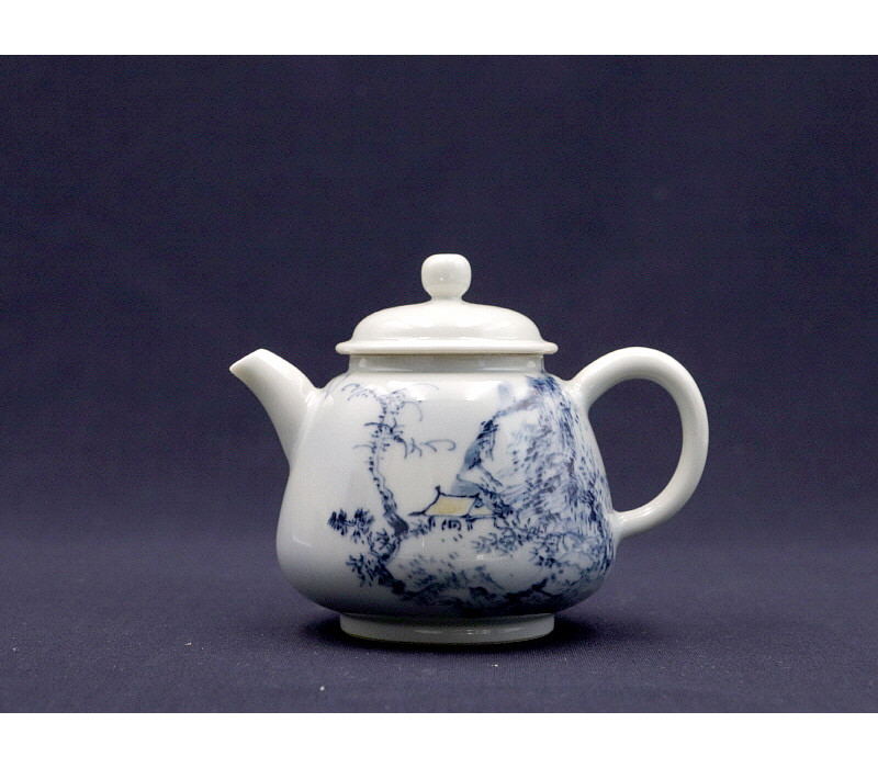 61. 청화유리홍 독락당문