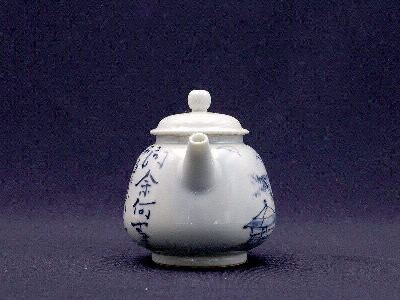 62. 청화유리홍 독락당문