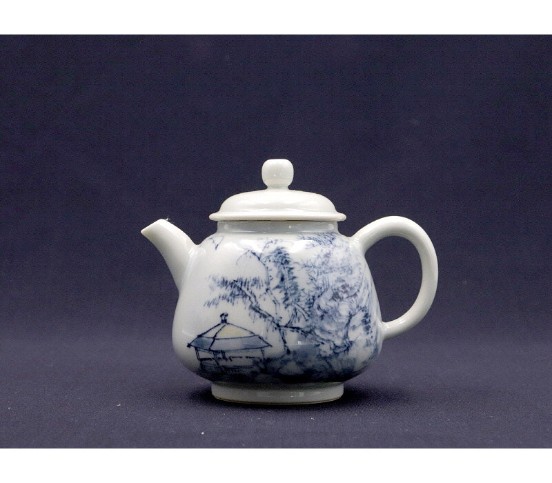 62. 청화유리홍 독락당문