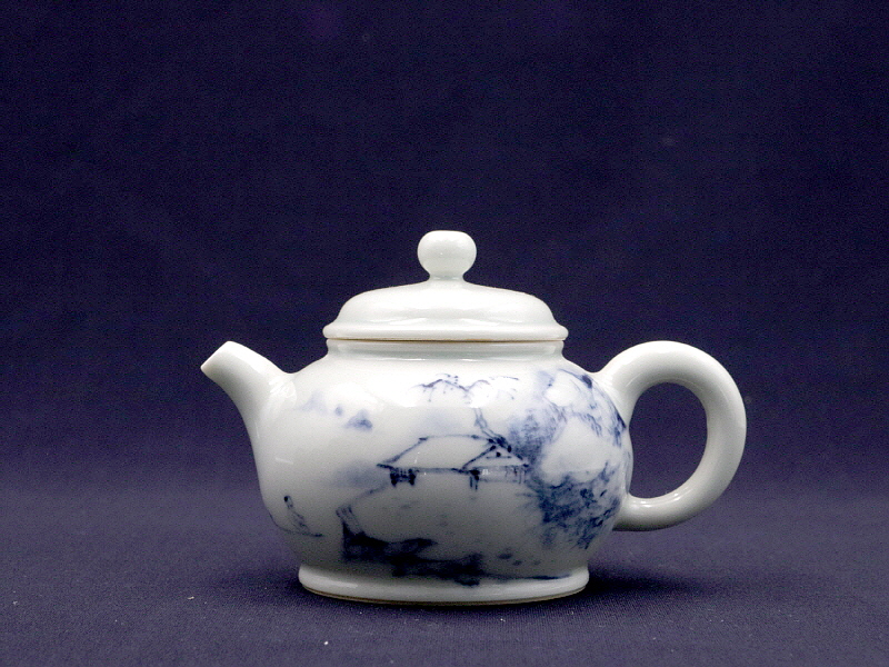 63. 청화유리홍 독락당문