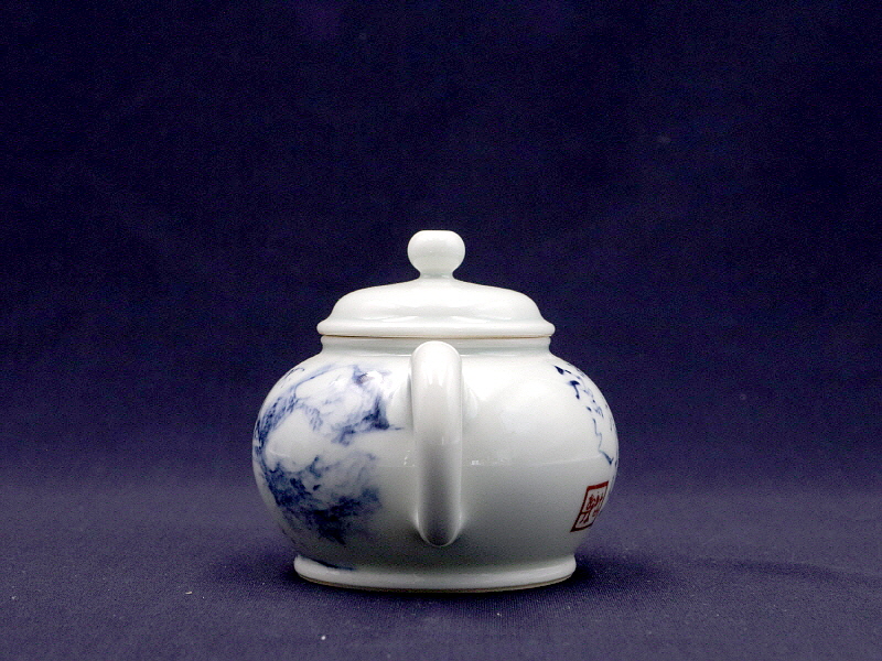 63. 청화유리홍 독락당문