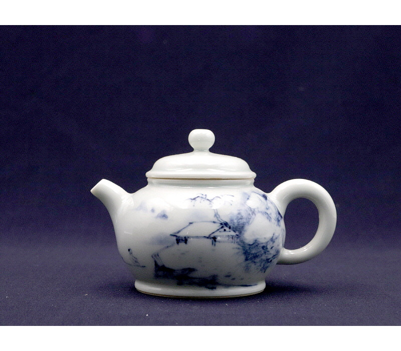 63. 청화유리홍 독락당문