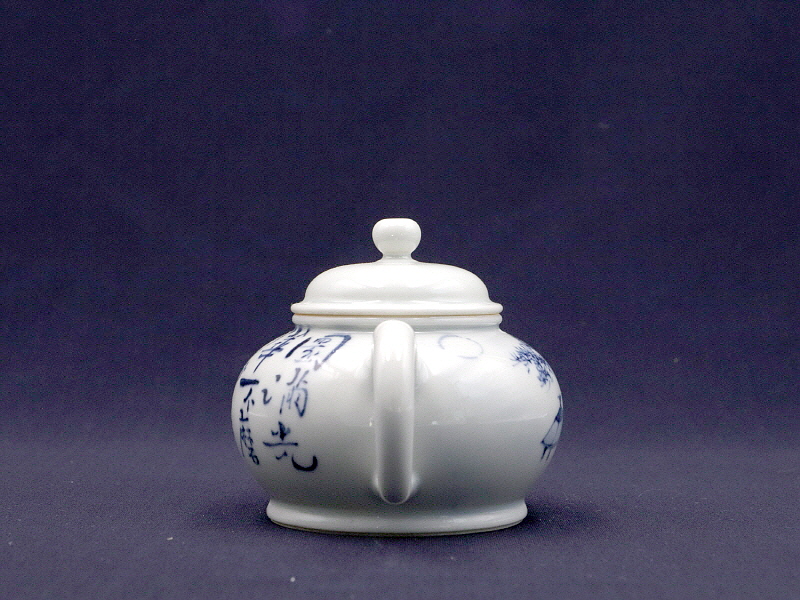 65. 청화유리홍 독락당문