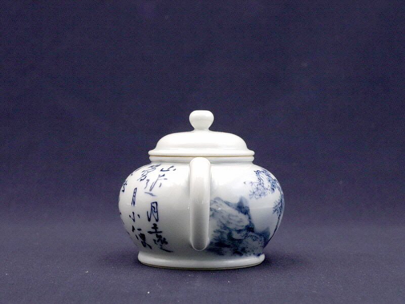 67. 청화유리홍 독락당문