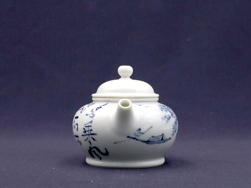 69. 청화유리홍 독락당문