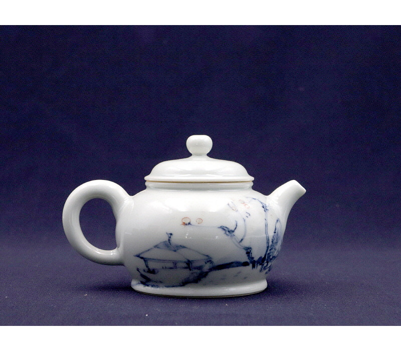 71. 청화유리홍 독락당문