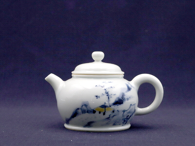 73. 청화유리홍 독락당문