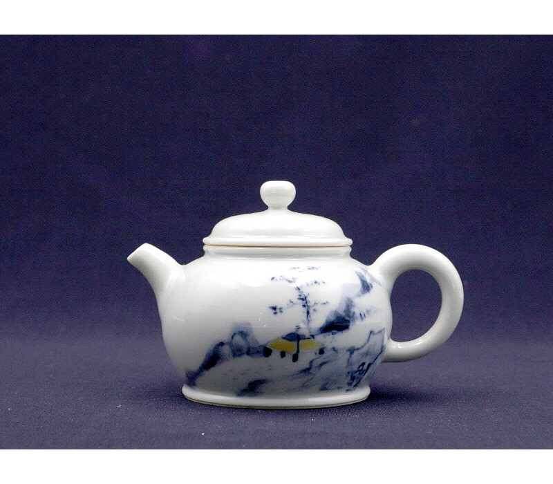 73. 청화유리홍 독락당문