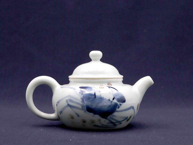 75. 청화유리홍 전려문