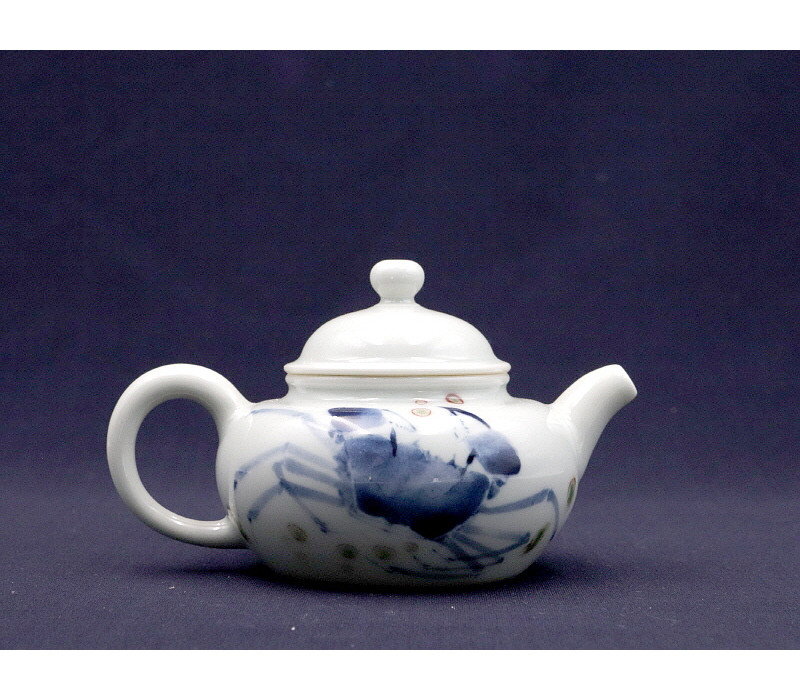 75. 청화유리홍 전려문