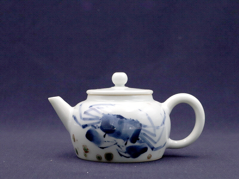 78. 청화유리홍 전려문