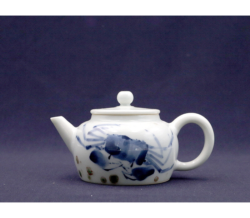 78. 청화유리홍 전려문