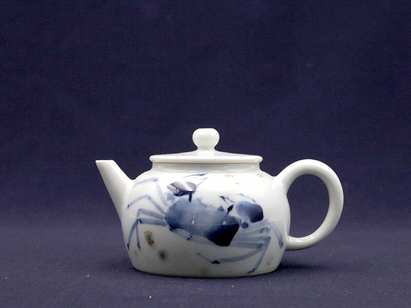 79. 청화유리홍 전려문