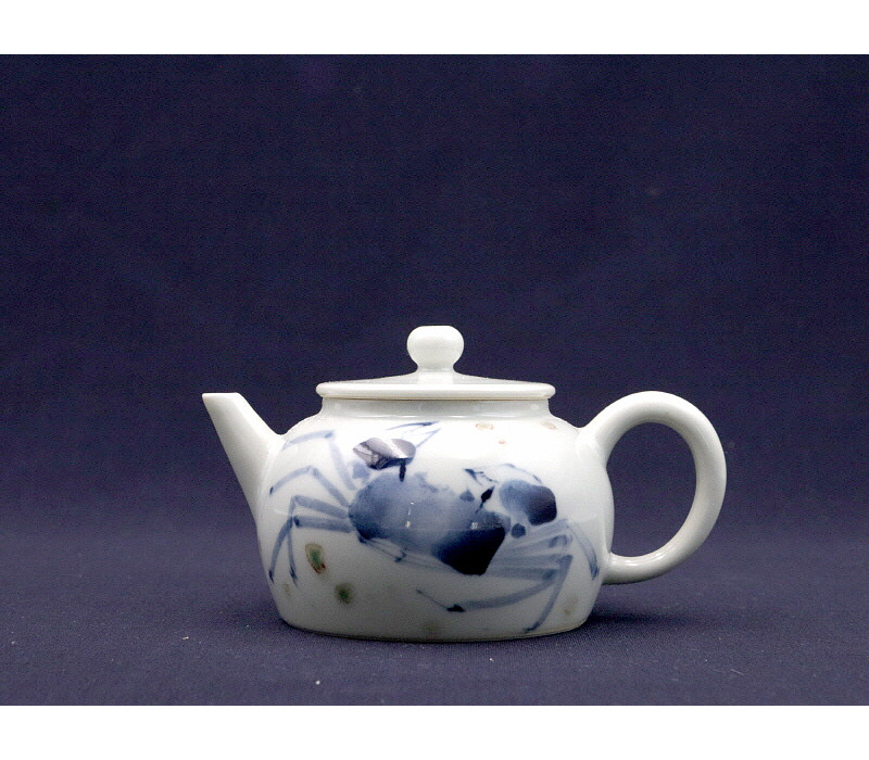 79. 청화유리홍 전려문