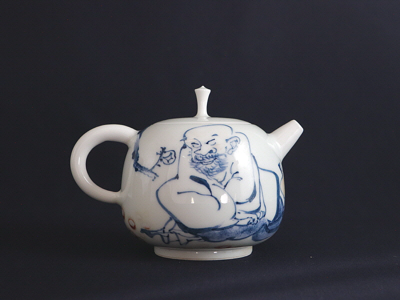 101. 청화유리홍 선인문