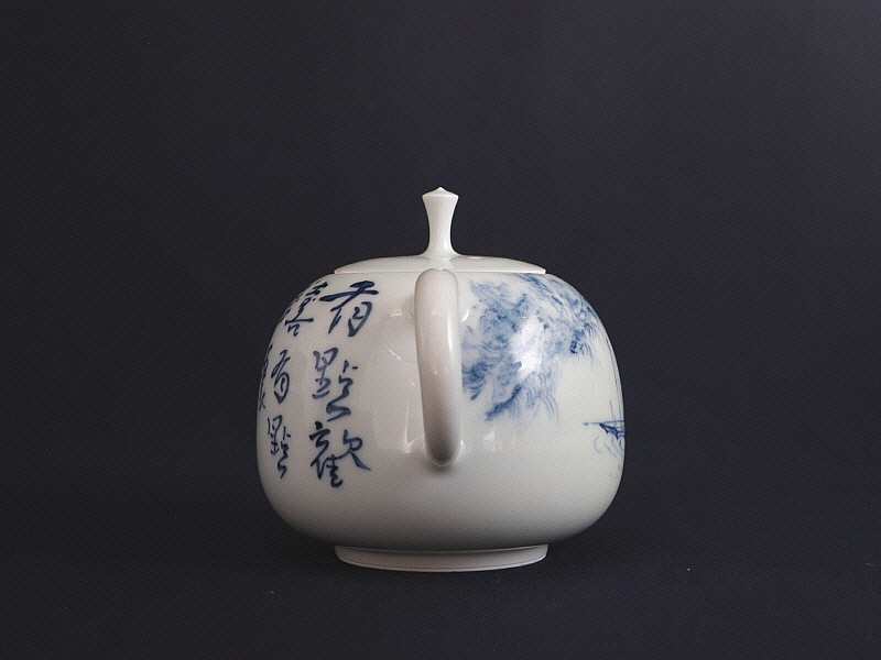 111. 청화유리홍 화회주문