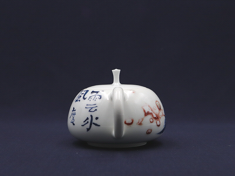 38. 청화유리홍 조문