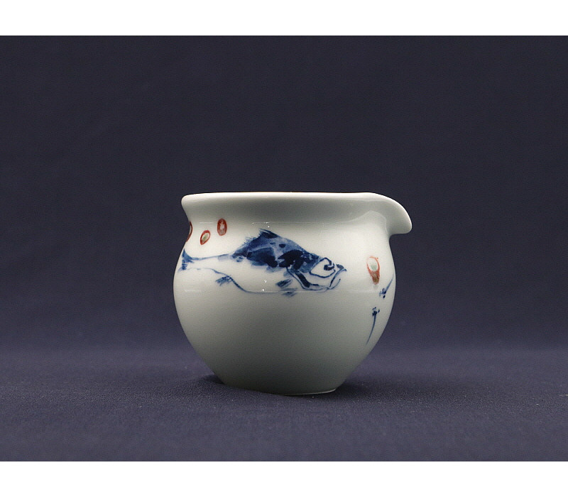 18. 청화유리홍 어문