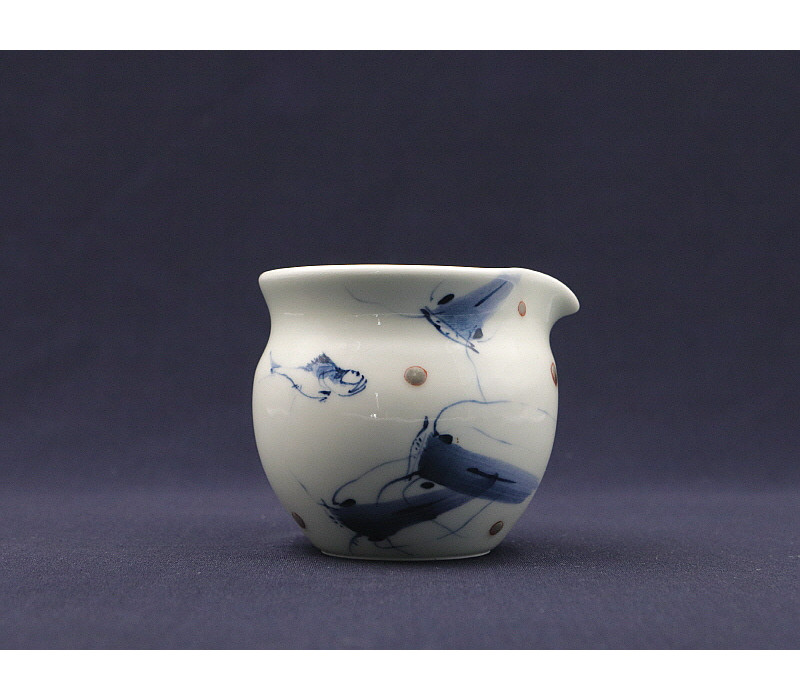 22. 청화유리홍 념어문