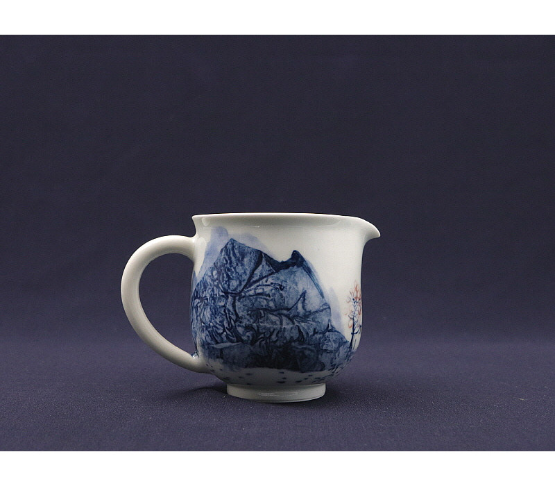 62. 청화유리홍 독락당문