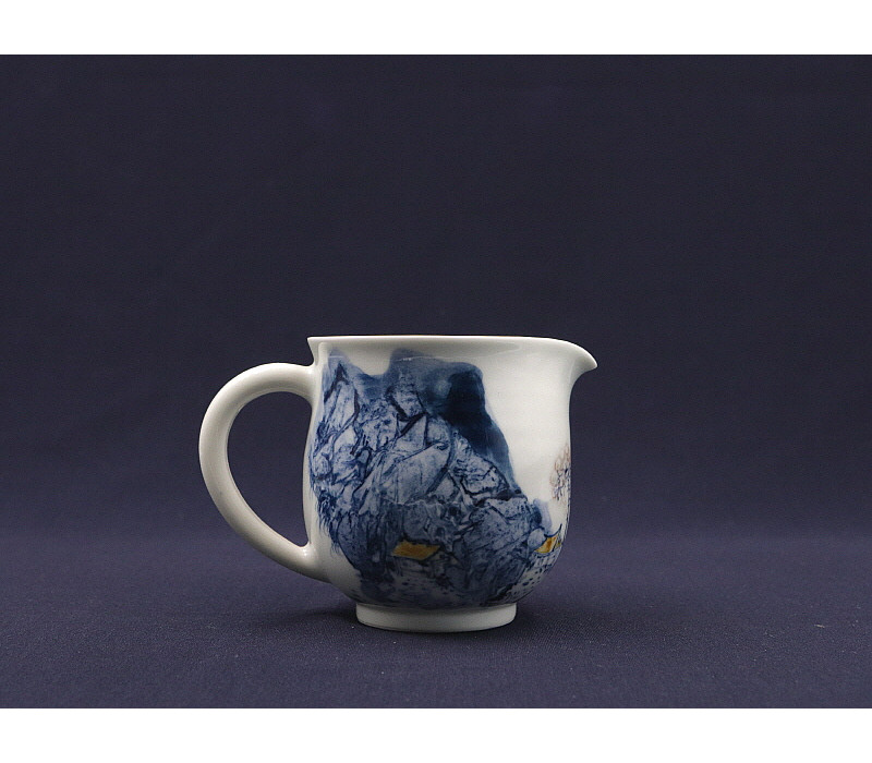 65. 청화유리홍 독락당문