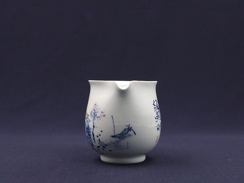 66. 청화유리홍 독락당문