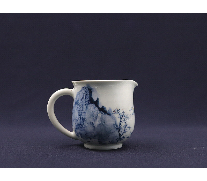 67. 청화유리홍 독락당문