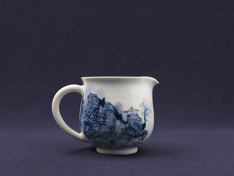 71. 청화유리홍 독락당문