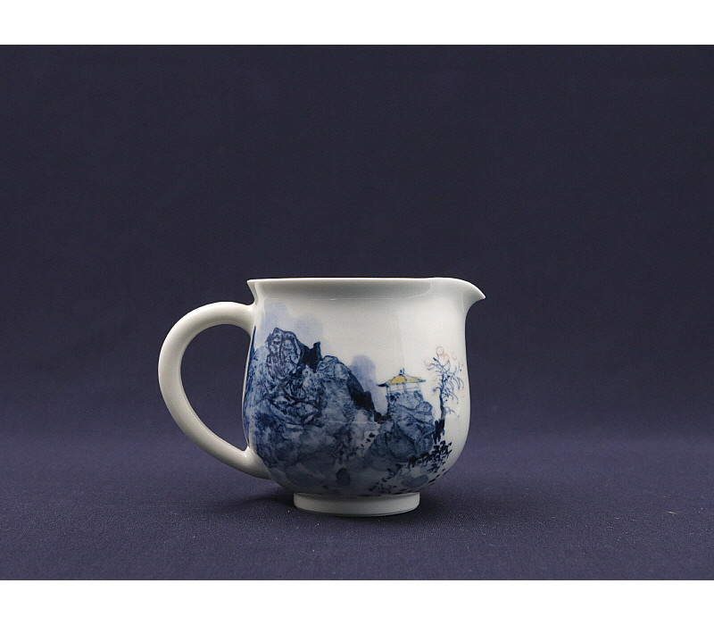 71. 청화유리홍 독락당문