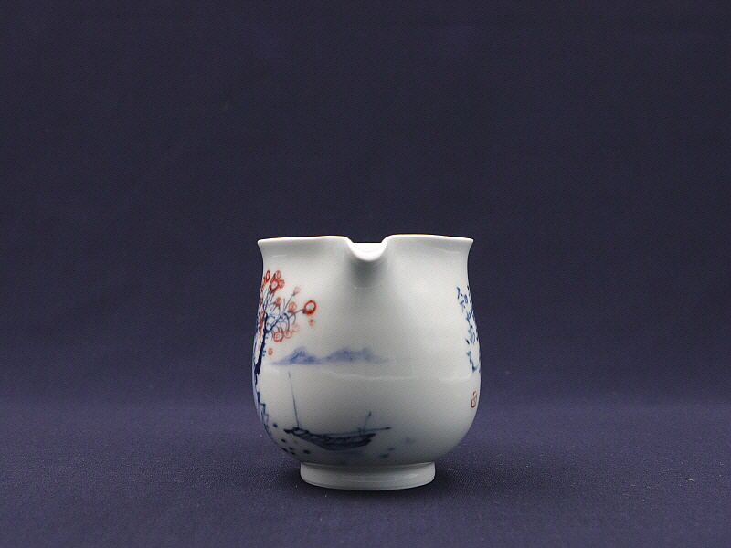 73. 청화유리홍 독락당문