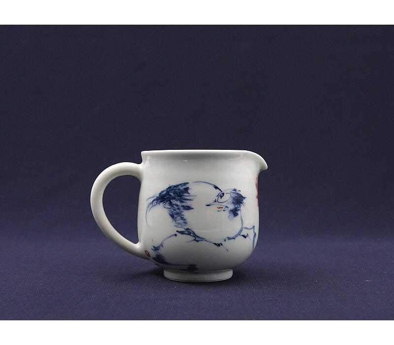 112. 청화유리홍 불식문